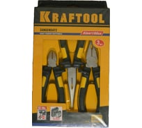 Набор губцевых инструментов KRAFT-MAX 3 штуки Kraftool 22011-H3