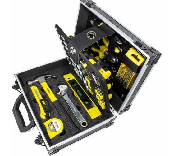 Набор инструмента WMC TOOLS 64 пр. в чемодане WMC-1064(50785)