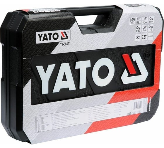 Набор инструментов YATO 108 предметов YT-38891