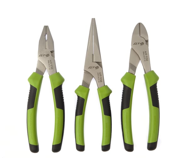 Набор шарнирно-губцевого инструмента Дело Техники 180 мм, 3 предмета 419938 1