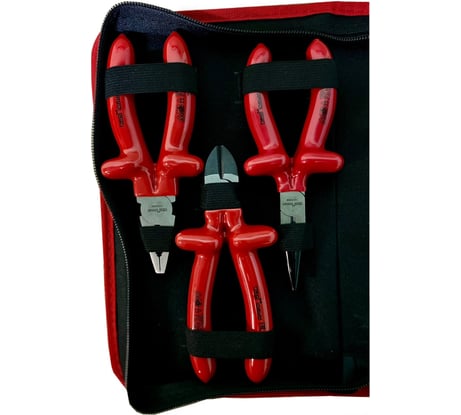 Набор диэлектрического инструмента до 1000В, 3 предмета, в кофре ПЛ071204_z022