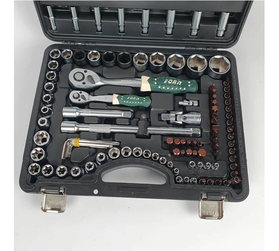 Набор торцевых головок FORA PREMIUM 1/4" и 1/2" 108+6 FA-41082-5