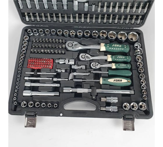 Универсальный набор инструментов FORA 1/4", 3/8" и 1/2 " 216 предметов FA-38841-5
