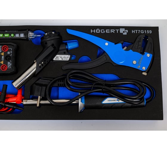 Инструменты для электриков HOEGERT TECHNIK 5 шт, ложемент eva HT7G159