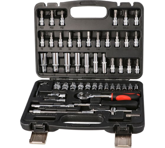 Торцевые головки DRAUMET 1/4" 53 шт. D313-04