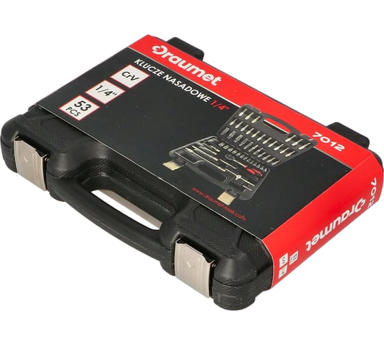 Торцевые головки DRAUMET 1/4" 53 шт. D313-04