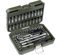 Набор головок Дело Техники и принадлежностей 1/4", 46 предметов 600746