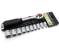 Набор головок Дело Техники шестигранных с трещоткой 3/8", 11предм. 610711