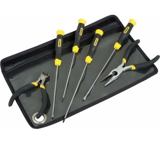 Набор инструментов для работ с компьютерами Stanley CushionGrip 1-65-010