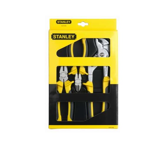 Набор плоскогубцев и кусачек 3 шт Stanley 6-97-043