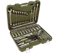 Набор Дело Техники головок и принадлежностей 1/4", 1/2" 64предм. 620764