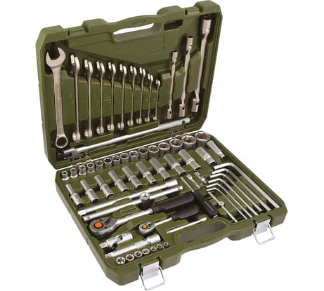 Набор Дело Техники головок и принадлежностей 1/4", 1/2" 64предм. 620764