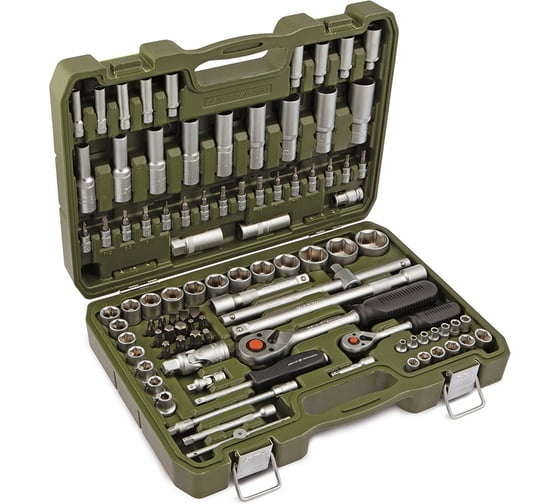 Набор головок Дело Техники и принадлежностей 1/4", 1/2", 94предм. 620794 1