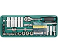 Набор инструмента Rossvik головки 3/8", ложемент, 31 предмет LST031