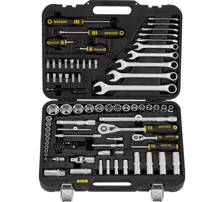 Автомобильный набор инструментов 95 предметов Berger BG BG095-1214
