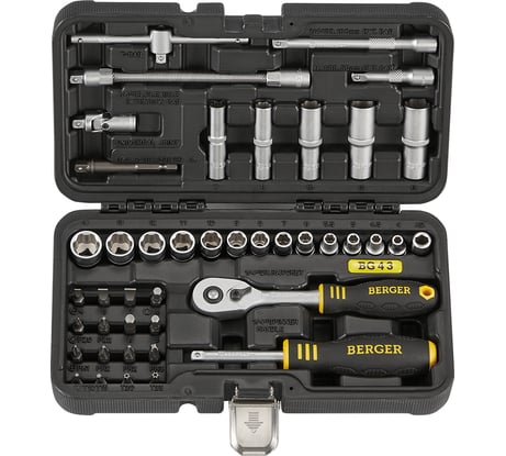 Универсальный набор инструментов 43 предмета Berger BG BG043-14