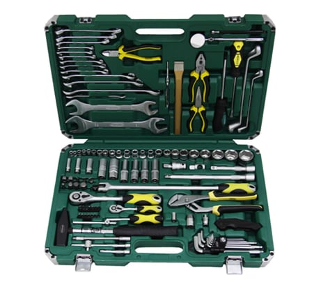 Набор инструмента Арсенал 109 предметов общефункциональный для российских автомобилей 8086350