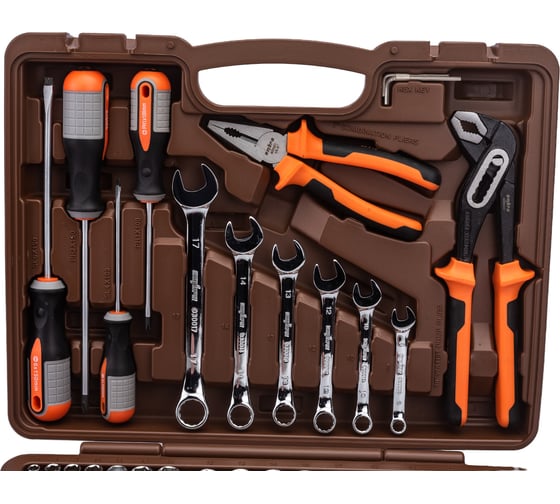 Универсальный набор инструмента Ombra OMT75S 1/4"DR и 1/2"DR