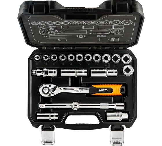 Сменные головки NEO Tools 20 шт 1/2 08-661