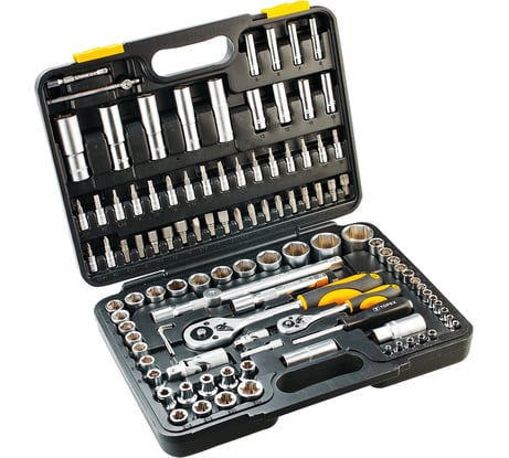 Головки сменные 108 шт. (1/2", CrV) TOPEX 38D644