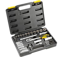 Головки сменные 39 шт. (3/8", CrV) TOPEX 38D641