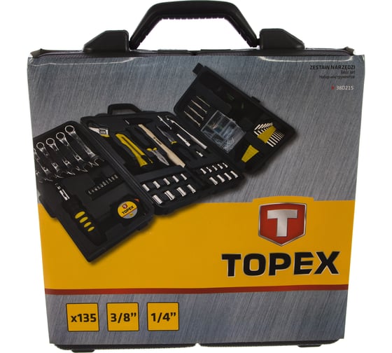 Набор инструмента TOPEX 135 шт. 38D215