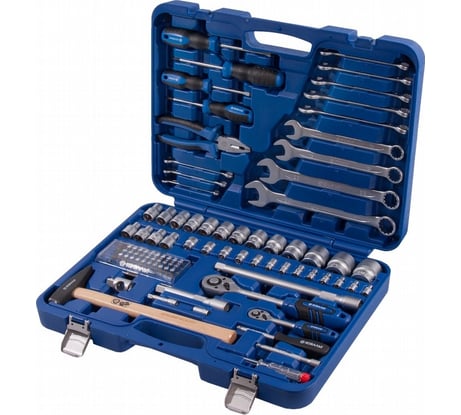 Набор универсального инструмента 1/4 и 1/2, 88шт, кейс КОБАЛЬТ 010105-88