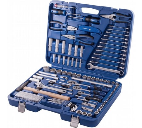 Набор универсального инструмента 1/4, 3/8 и 1/2, 130шт, кейс КОБАЛЬТ 010108-130