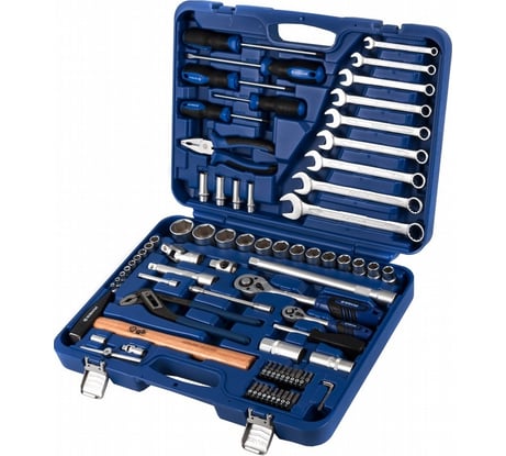 Набор универсального инструмента 1/4 и 1/2, 78шт, кейс КОБАЛЬТ 010110-78