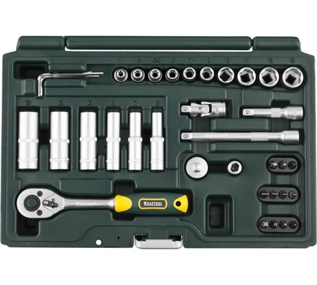 Набор торцевых головок EXPERT QUALITAT (36 предметов) Kraftool 27881-H37_z02