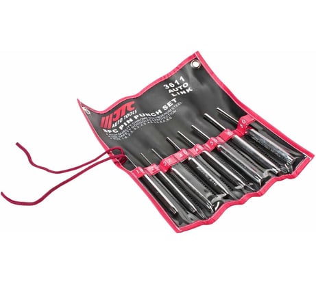 Набор выколоток JTC 1.6-8 мм, 8 шт, 3611 668569