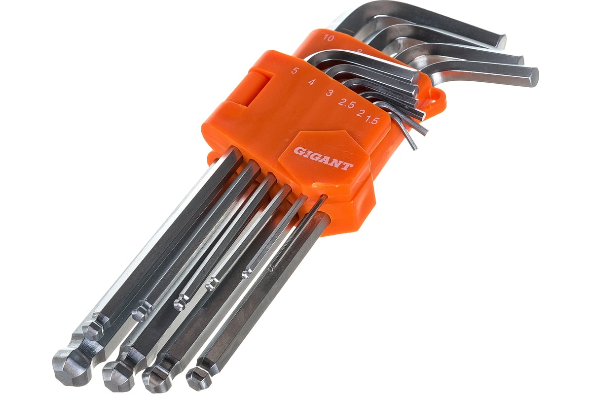 Набор инструментов Gigant 1/2", в сумке, 44 предмета, Сталь Cr-V, GT-44 ...