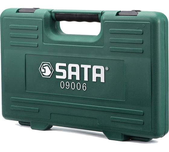 Набор торцевых головок с принадлежностями, 46 шт, 1/2 DR, Sata 09006