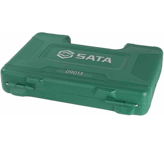 Набор торцевых головок из 88 предметов под воротки 1/4 и 1/2 дюйма Sata метрический 09013