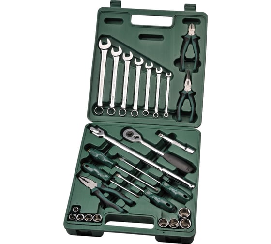 Универсальный набор инструмента, 26 шт, 1/2 DR, Sata 09502