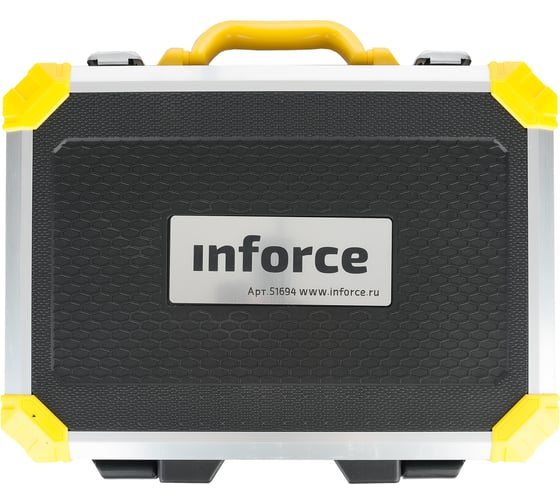 Набор инструмента 94 предмета Inforce 1/2&1/4 51694 в чемодане