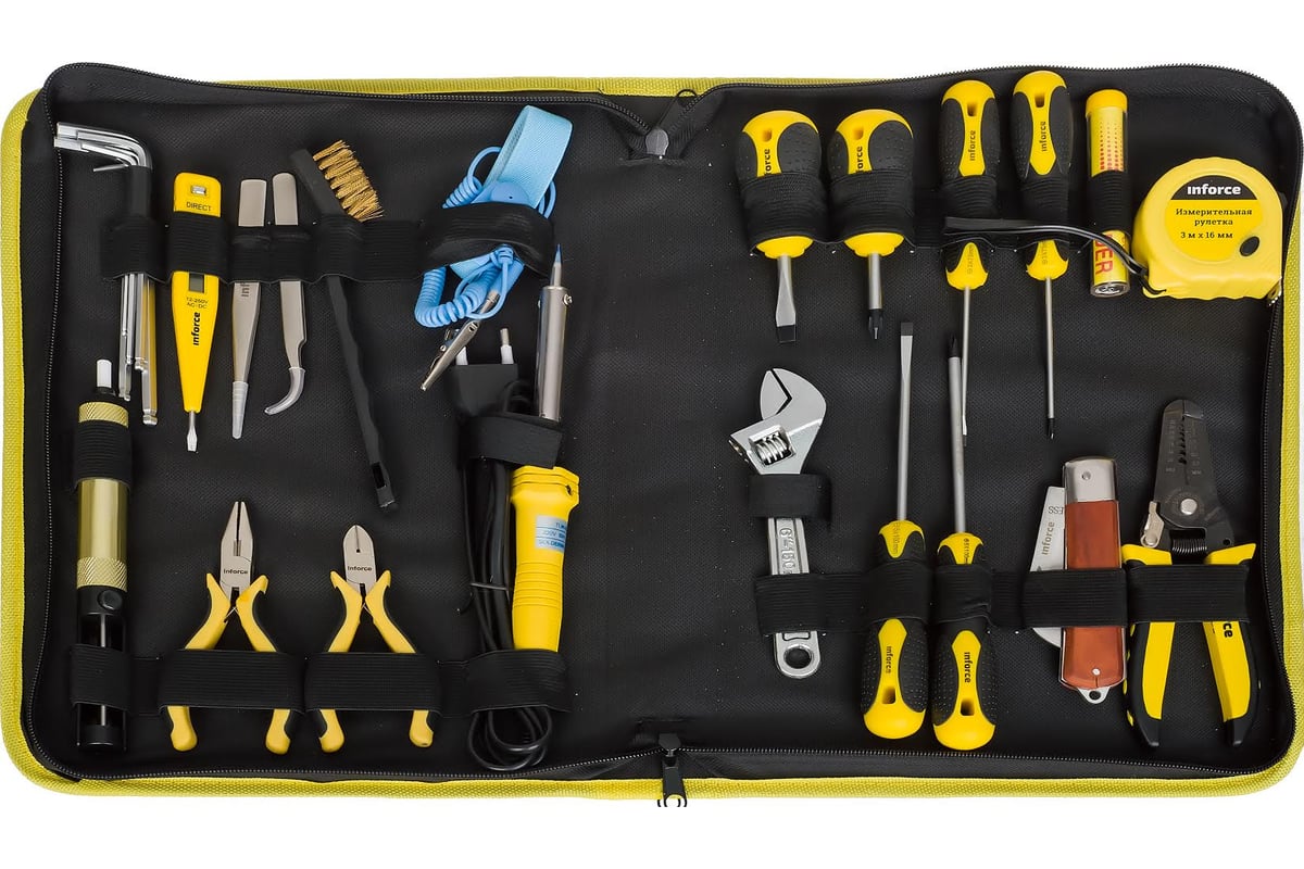 Набор электрика Inforce 27 предметов 51127 - выгодная цена, отзывы ...