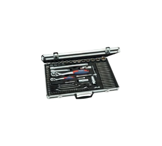 Набор торцевых головок (83 предмета; хвостовик 1/4", 1/2") KWB 3709-83