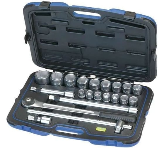 Набор торцевых головок HEYTEC 3/4" 21 предмет HE-50810131080 1