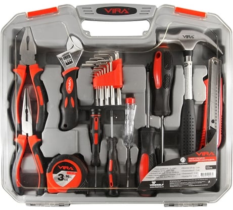 Набор слесарно-монтажного инструмента, 23 предмета Vira 305056