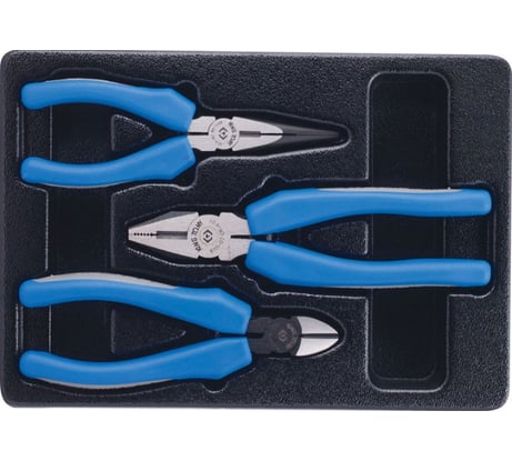 Набор плоскогубцев и бокорезов (ложемент, 3 предмета) KING TONY 9-40103GP