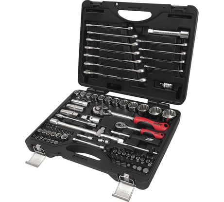 Набор инструментов JTC 1/4", 1/2" 12-гранный в кейсе 85 предметов, T085C-B72 794234