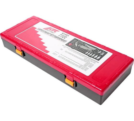 Набор инструментов TORX, HEX ключи, головки в кейсе 40шт JTC-K1401