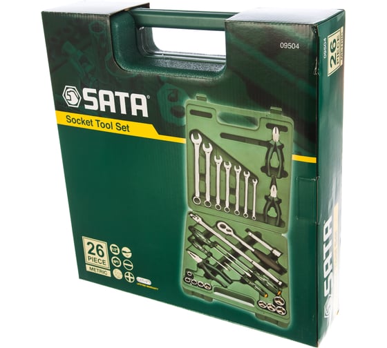 Универсальный набор инструмента Sata 26 предметов 09504