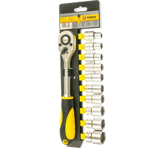 Набор торцевых ключей TOPEX 1/2" 38D652