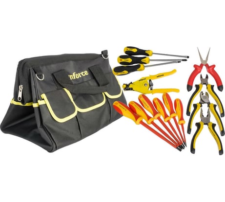 Набор профессионального электрика Inforce 15 предметов 06-19-01