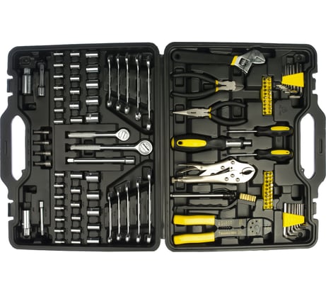 Набор ручного инструмента в пластиковом кейсе Kolner KTS 123 8090500136