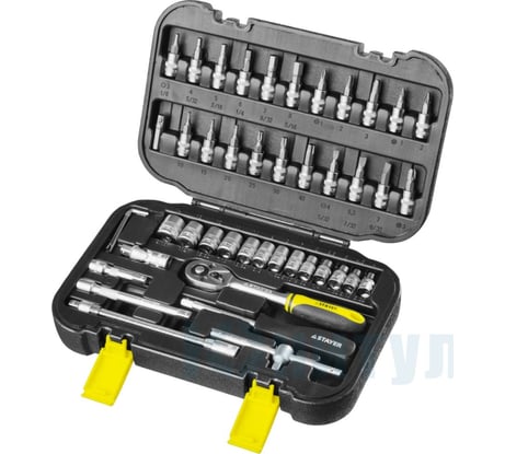 Набор слесарно-монтажного инструмента STAYER MASTER 46 предметов 27760-H46