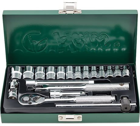 Универсальный набор 1/4", 19шт Hans 2619M