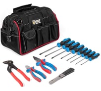 Набор инструментов КВТ "Домашний мастер" НИЭ-05 в сумке 5 предметов 69812